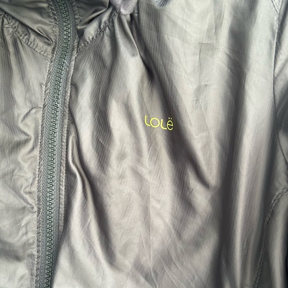 LOLE womens size xl (14) lined full zip dark grey jacket - Picture 7 of 8